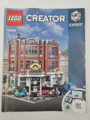 LEGO Creator Expert Corner Garage 10264 Instruction Manual Only - Image 1 of 4