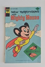 NEW TERRYTOONS with MIGHTY MOUSE #44 [Whitman Variant] -May 1977- CLASSIC COVER