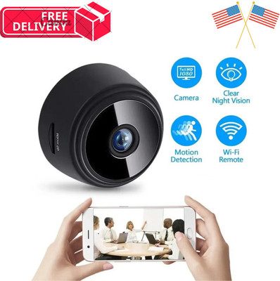 Mini WiFi Cameras,Wireless Cameras with Audio and Video Live Feed, HD 1080P Home