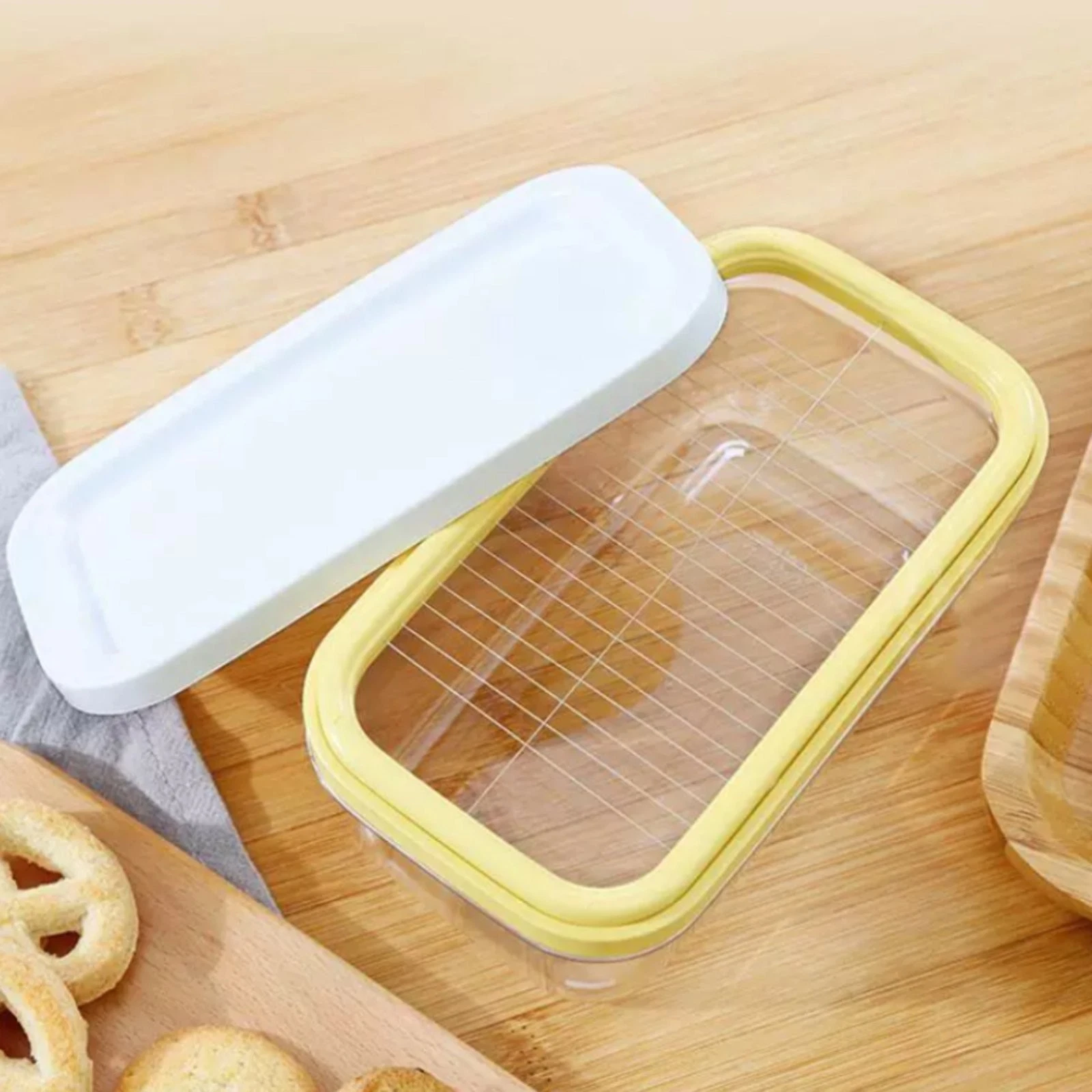 Sealed Butter Keeper with Stainless Steel for Baking, Bakers