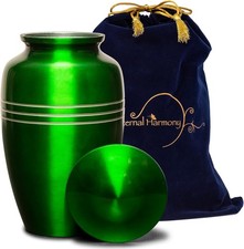 Large Urn for Ashes, Adult Male  Female Cremation Vase for Human Ashes, Secure