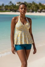 Tankinis Swimsuit Swimdress Plus Size 20 - 22 UK