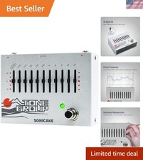 Precision 10-Band Analog EQ Guitar Effects Pedal for Perfect Tone Shaping