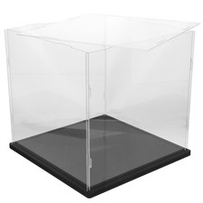 Figure Storage Box Cartoon Figure Doll Display Box Doll Model Clear Display Box