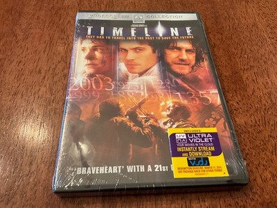 Timeline (DVD, 2004, Widescreen) Paul Walker - New, Sealed