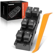 A-Premium Front Driver Side Master Power Window Switch - Compatible with Kia For