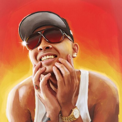 P-Lo - STUNNA [New Vinyl LP] Explicit, Yellow, Colored Vinyl, Orange