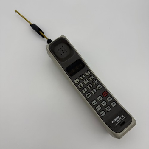 Vintage Motorola Ultra Classic Mobile Phone Brick US West Cellular, Untested