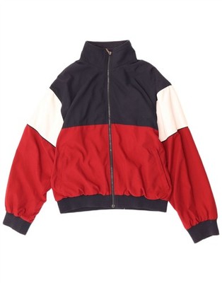 Roundtree & Yorke Mens Bomber Jacket UK 38 Medium Multicoloured Colourblock AR07