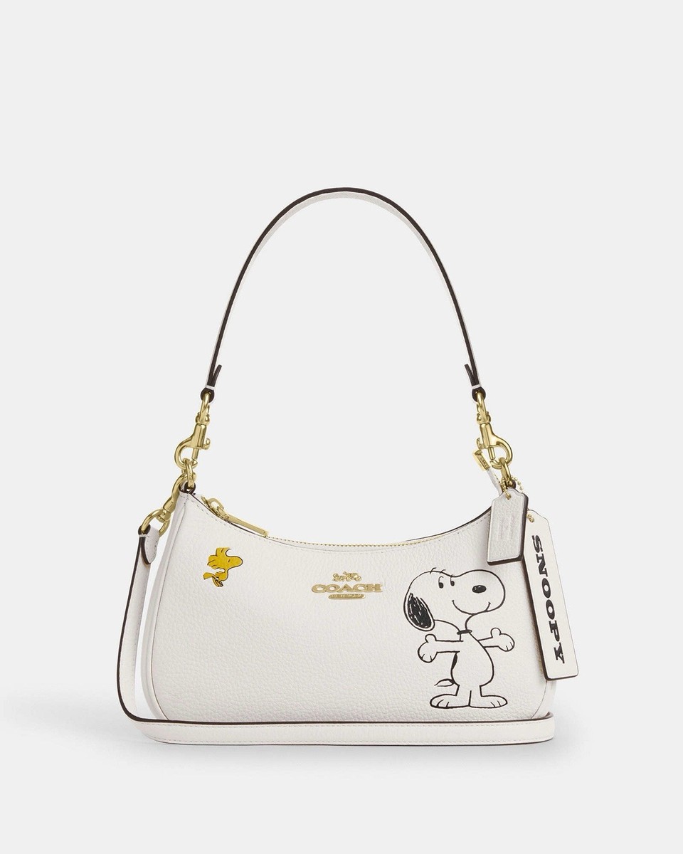 Coach Crossbody Bolsa Coach Cafe Original Coach X Peanuts Teri