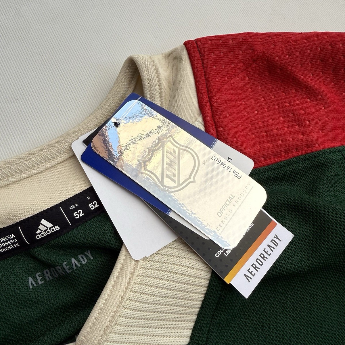 Authentic Adidas Minnesota Wild Winter Classic Size 52 | Devan
