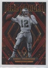 2022 Panini Phoenix Fire Forged Red 19/199 Randall Cunningham #7 9o3