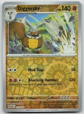 pokemon diggersby card TCG: 096/189 [3] Hammer In (80) Attack 2 Pokemon - Diggersby - Rebel