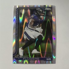 Topps 2025 Topps Chrome Zay Flowers Raywave refractor #22