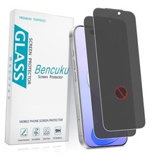 2 Pack Matte Privacy Screen Protector for iPhone 17 Pro iPhone 17 Pro 6.3-inch