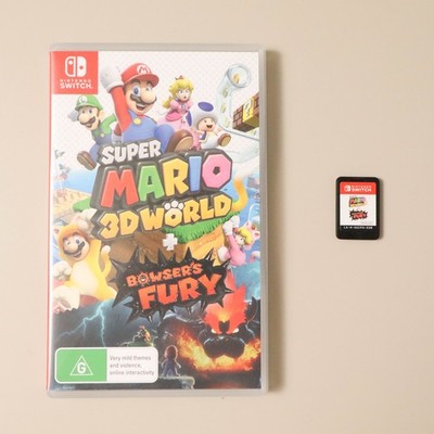 Nintendo Switch Super Mario World + Bowser's Fury Game with Case Adventure