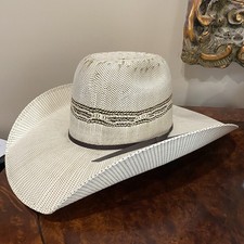 Ariat Mens Punchy Bangora Straw Cowboy Hat A73164 Western 7
