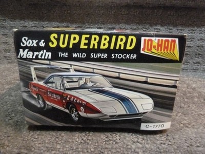 Jo-Han 1970 Sox & Martin 70 Superbird Stock or Race 1/25 FS Model