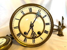 sehr gutes Carl Werner Uhrwerk Gründerzeit Regulator + Pendel, Halterung um 1880