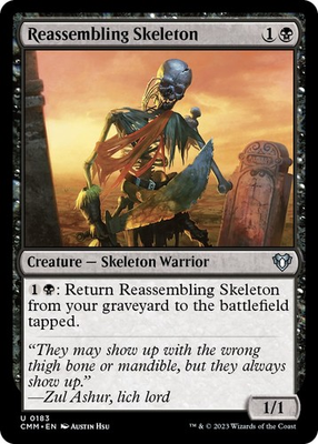 #ad #ad NM Reassembling Skeleton CMM 183 Commander Masters $1.40