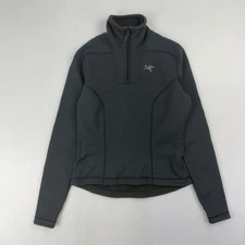 Arc’teryx Women’s Polartec Fleece Half Zip Dark Gray Size M
