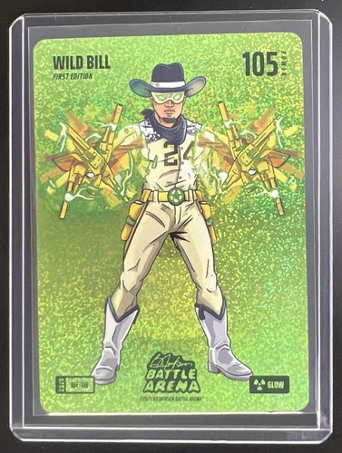 2026 Bo Jackson Battle Arena Griffey Set Wild Bill Green Glow Icon Battlefoil