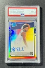 2020-21 Donruss Optic Anthony Edwards #151 Holo Silver Rated RC Auto PSA 9/9