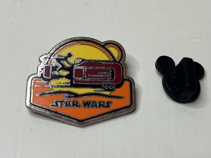 Disney Star Wars The Force Awakens Booster Pin Speeder Pin 2015
