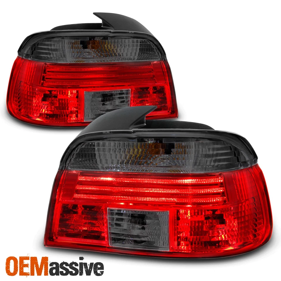 Luces traseras rojas ahumadas para BMW E39 97-00 serie 5 525 528i 530 540i M5 Foto 2 de 4