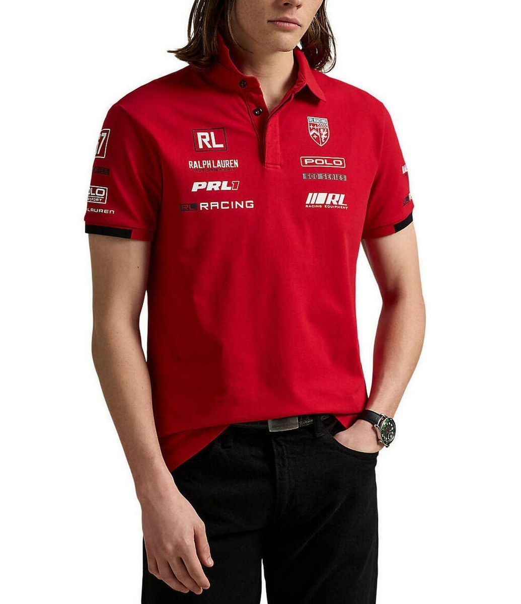 Polo Ralph Lauren Motorsport Racing Size Large Classic Slim Fit
