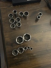 Snap-On Sockets Automotive Replacement Part Tools Mixed Drive Sockets