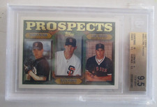 1997 TOPPS CARL PAVANO ROOKIE CARD BGS GRADED 9.5. rookie card picture