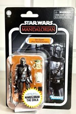 Star Wars Vintage Collection Mandalorian VC177 Din Djarin & Child Clean