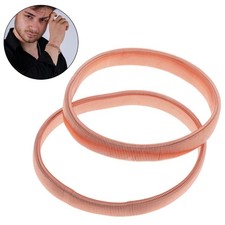  6 Pcs Fashionable Elastic Bracelet Stretchy Metal Shirt Armbands Sleeve