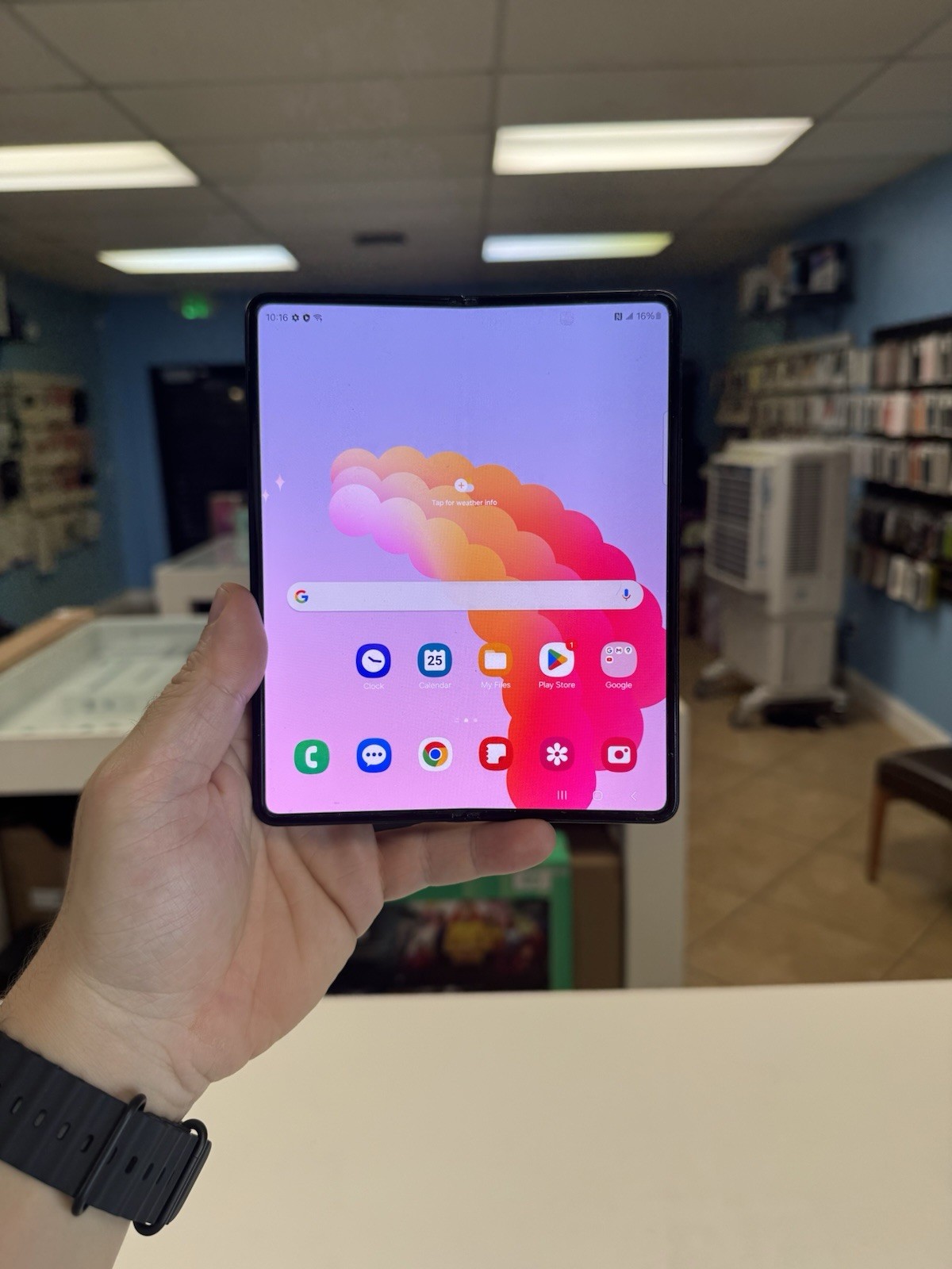 Samsung Galaxy Z Fold3 5G Unlocked 256GB Back READ!