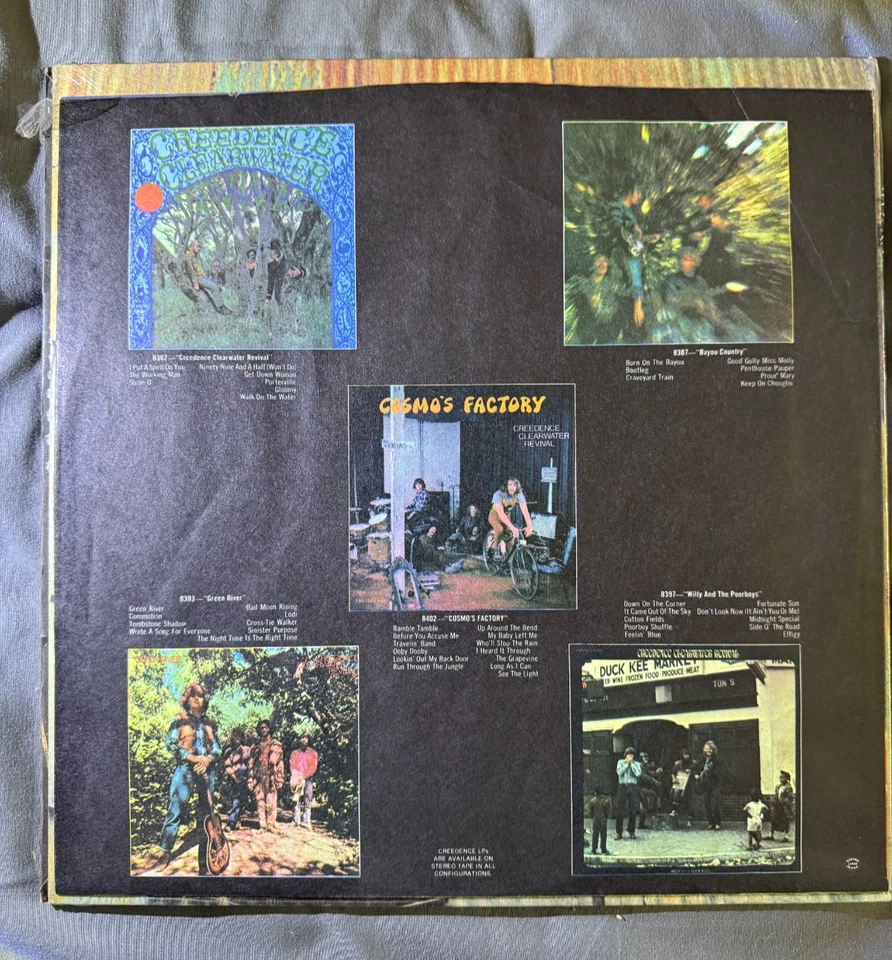 Creedence Clearwater Revival Pendulum 1970 LP Vinyl Vintage Foto 4 de 4