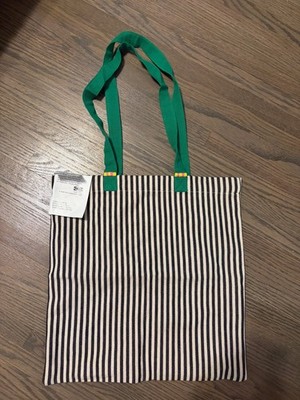 MAVINN Bag IKEA Shopping Recycle Green/White/Black Striped  206.151.30/20615130