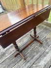 vintage brandt furniture Co. Drop-Leaf stamped table — photo 3