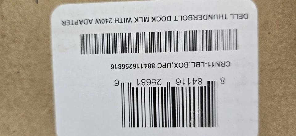 NOVO adaptador CA Dell 240W para docking station Dell TB16 K16A K16A001 Thunderbolt - Imagem 2 de 4