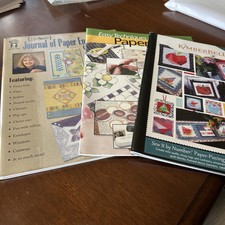 3 Paper Craft Books- Journal of Paper Engineering -paper Piercing,crafts