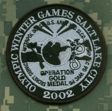 OLYMPIC WINTER 2002 GAME SALT LAKE CITY OPERATION GOLD MEDAL (ALL BRANCHES)