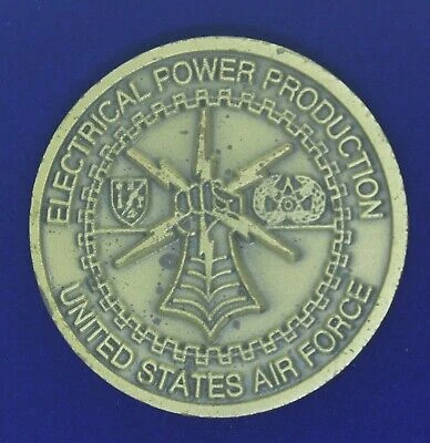 USAF CES Electronic Power Production Tits & Beer Saudi Challenge Coin I |  eBay
