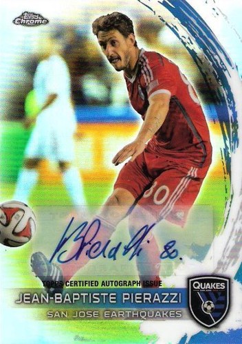 2014 Topps Chrome Major League Soccer - autógrafos básicos - tú eliges - MLS - Imagen 39 de 40