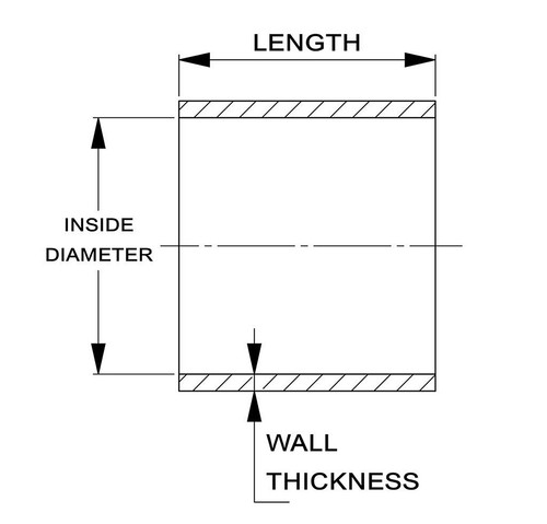 Manguera de acoplador offset de silicona offset de 4 capas 3"" x 3"" de largo negra 76 mm x 76 mm de largo - Imagen 3 de 3
