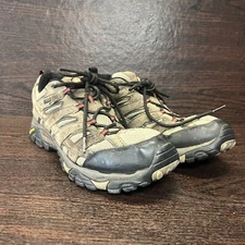 Merrell Mens Shoes Moab 2 Waterproof Hiking Low Top Bark Brown Size 12.5 J08871