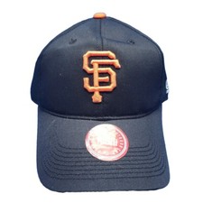 San Francisco Giant TEAMMLB  Hat Cap Kids Youth MLB Baseball Black Hook and Loop