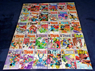 THOR 350 - 399 LOT 50 MARVEL COMICS LOKI BETA RAY BILL 364 371 372 384 390