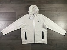 Nike Tech Fleece Windrunner Grey Zip Up Hoodie Men's Size XXL-Tall New FB7921