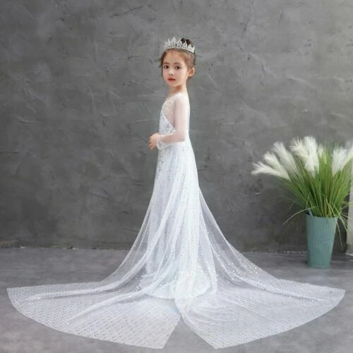 Robes blancs pour fille de 2 à 16 ans
