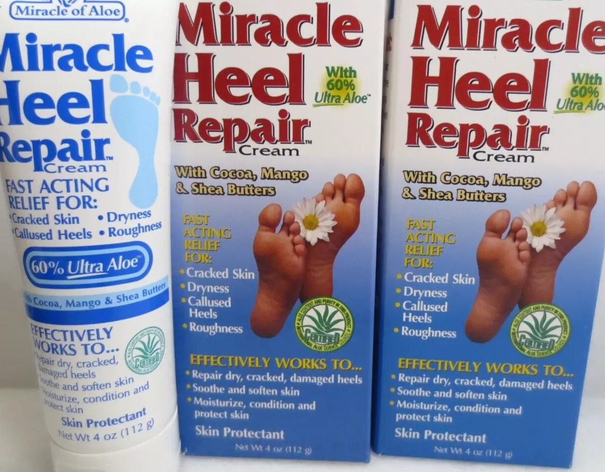 Miracle heel repair clearance cream